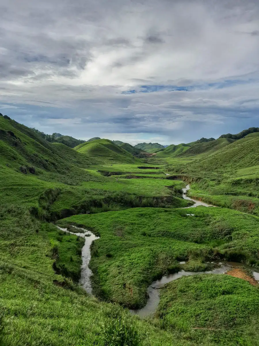 Horse Riding in a Valley